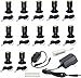 Xking 12Pcs/Set Dimmable LED1.5W 12VDC Mini Spotlight Jewelry Showcase Display Lighting Fixture Black Shell Surface Mount with Online PWM Dimmer(Cold White 6000K)