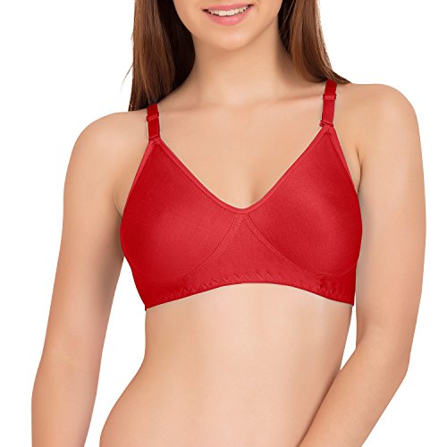 Image of Tweens - Non Padded Cotton Rich Bra - Concealer Side Shaper - Cotton Rich Fabric - Full Coverage, Multiway Straps, Wirefree, Seamless T-Shirt Bra