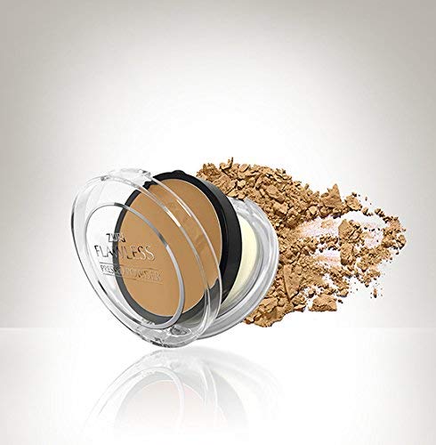 Zuri Flawless Pressed Powder - Honey Brown