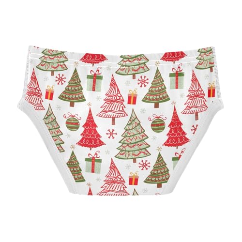 ODAWA Christmas Trees Kid Underwear Boy, Toddler Underwear Boys 2T2