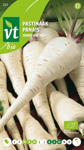 Panais Tender and true Graines - La racine de couleur crème a un goût légèrement anisé