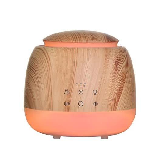 Vonokee Aromatherapy Essential Oil Diffuser,White Noise Machine,Mist Humidifier with 7 LED Color Lights,10 Soothing Sounds,Night Light,Timer, Waterless Auto Shut off Sleep Sound Machine for Baby,Adult