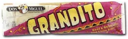 Don Miguel Beef and Bean Grandito Burrito with Red Chile, 4 Ounce - 12 per pack -- 4 packs per case.