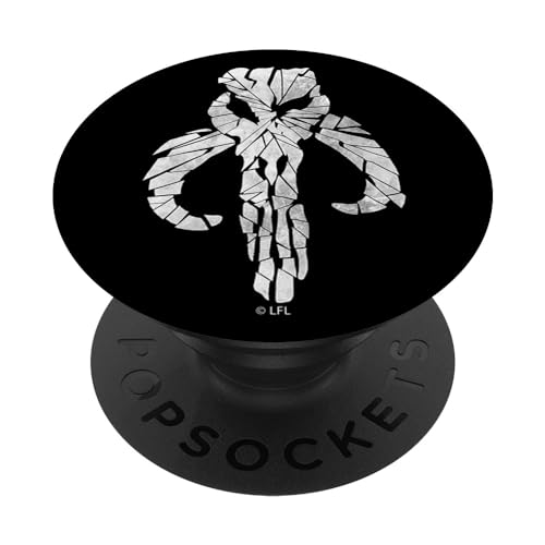 Star Wars Mandalorian Warriors Clan Shattered Skull PopSockets PopGrip Intercambiable