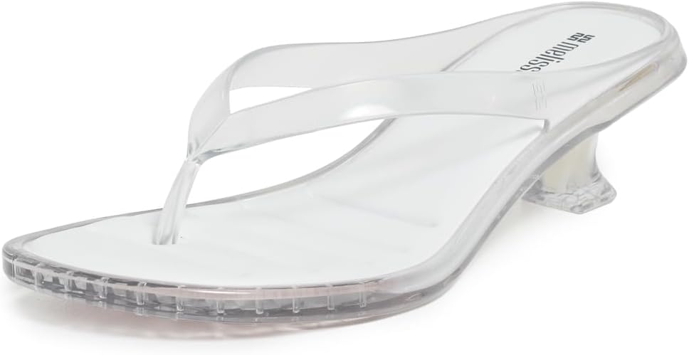 Women's Jelly Kitten Heel Flip Flops