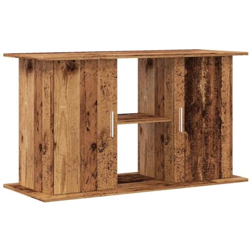 vidaXL Aquariumständer Altholz-Optik 101x41x58 cm Holzwerkstoff, Aquarienschrank, Aquarienunterschrank, Aquarienständer, Aquariumunterschrank