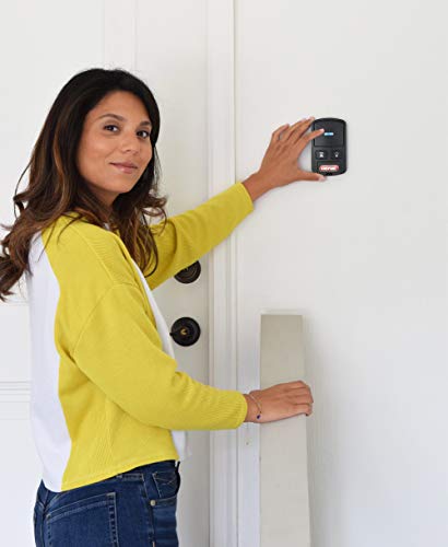 Image of Genie Intellicode Garage Door Opener Wireless Wall Console for use with Genie Openers Made after 2013 - Model GWWC-R,Black