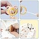 Handgemachte Koala Design Schnullerkette Cup Catcher BPA-frei Sicherheitsgurt für Verstellbarer Kinderwagenkette zum Aufhängen von Trinkbecher Halteriemen für Kinderwagen Silikon