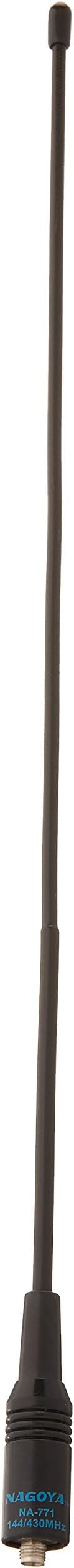 Original NA-771 Radio Antenna, SMA Female 15.6" Whip VHF/UHF (144/430MHz) High Gain Antenna for Baofeng, Pofung radios