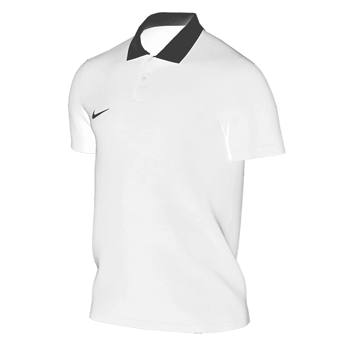 Nike CW6935 Y NK DF PARK20 Polo SS Polo Shirt Unisex-Child White/Black/Black XS