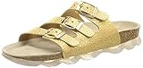 Suela ligera y flexible Superfit Jellies, Pantuflas, Dorado 9000, 35 EU