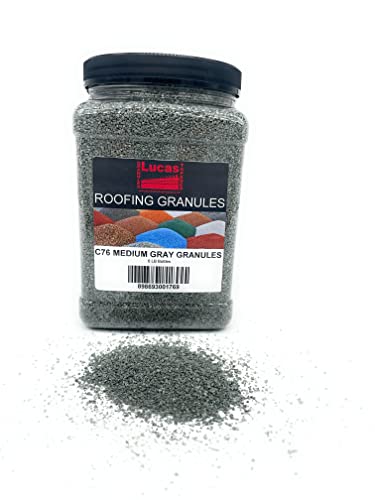 Roofing Granules 6 lb Bottle (C76 Medium Grey)