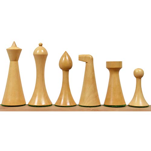 Jeu d'échecs Herman Ohme en buis véritable et palissandre doré