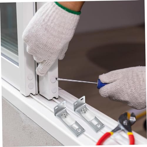 Kit de Herrajes para Puertas Bifold HOMSFOU para Reparación de Puertas Correderas de Clóset miniatura 3
