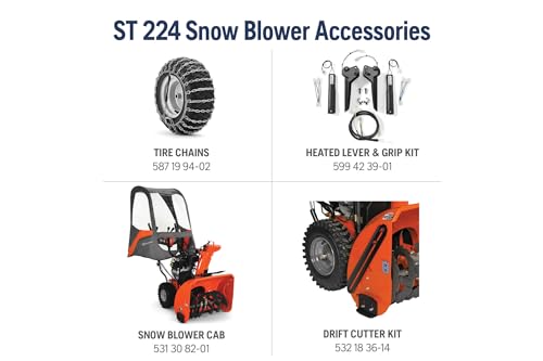 Husqvarna 970528602 St224 Snow Blower, 212-Cc 5.9-Hp thumb #8