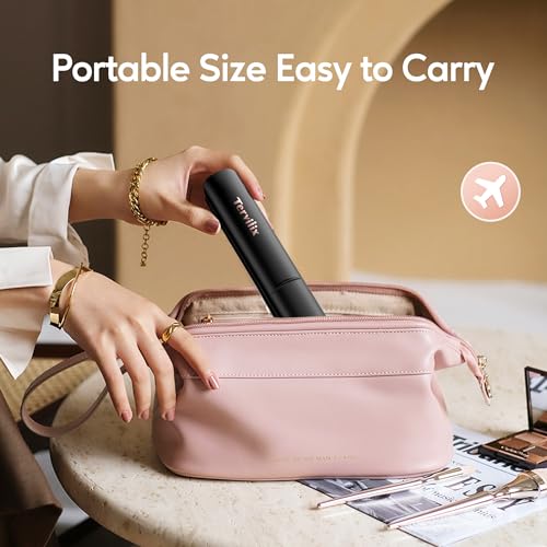 Terviiix Portable Cordless Hair Straightener, Max 430°F Mini Flat Iron For Travel thumb #4