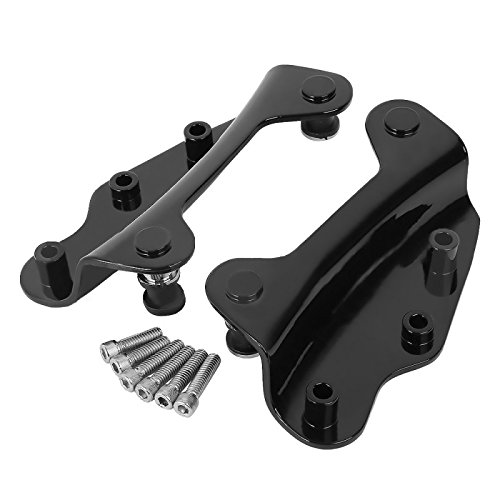 4-Punkt-Montagekit Für Harley Davidson Street Glide 2009-2013 – Schwarz, Zum Anbau Von Sissy Bars & Gepäckträgern