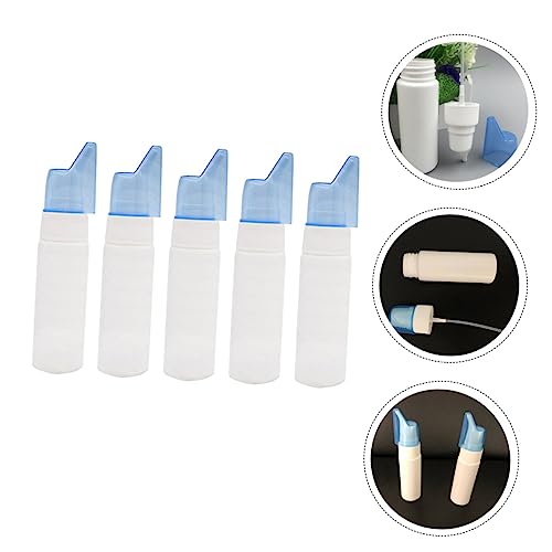 ADOCARN 5Pcs 70Ml Dispositivo De Spray Nasal Garrafa Mini Recipientes De Plástico Mini Garrafa De Sp