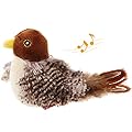 PETGEEK GiGwi Interactive Cat Feather Toy, Melody Chaser Chirpy Bird Cat Toy Plush Toys for Cats, Squeak Cat Toys for Indoor Cats