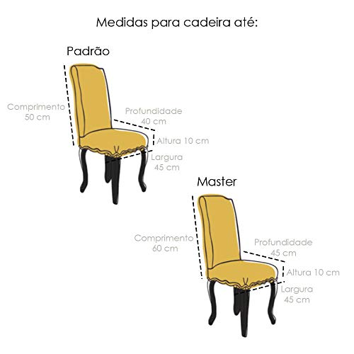 Capa para Cadeira Master Estampada Alisso Sultan