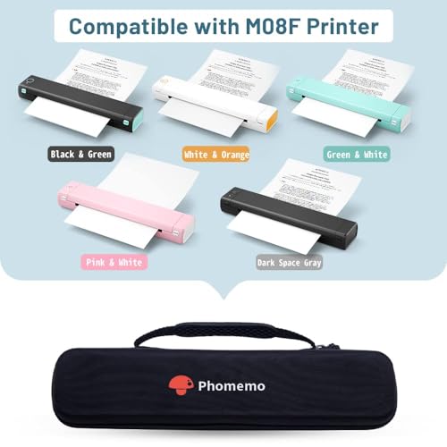Phomemo M08F A4 Printer Bag, Portable Bag Compatible with M08F, P831, PJ762/PJ763MFi - Image 2