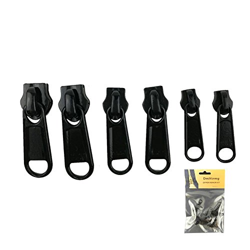 Zipper Repair Kit Zipper Replacement Pack Zipper Fixer Instant by BesTim Digital (6Pack)