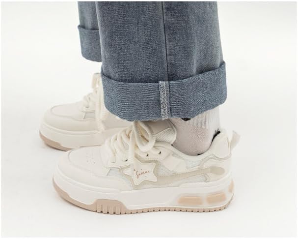Star Shoes Women Walking Sneakers Y2k Shoes Platform Chunky Aesthetic Cute Travel Outdoor Sport