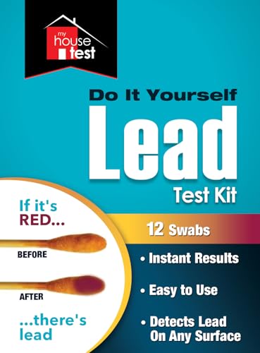 DIY Leads Test Kit | 12 Rapid Home Testing Swabs. Instantly Detect Lead on Any Surface