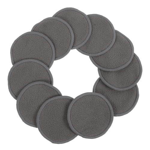 DEARMAMY Dischetti Struccanti in Fibra di Bambù 13 Pezzi, Riutilizzabili e Delicati la Pulizia Viso, con Sacchetto in Cotone, Adatti a Pelle Secca e Grassa, per Viaggi e Uso Quotidiano