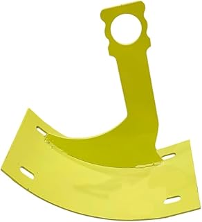 Motorcycle Metal License Plate Holder – Durable & Stylish (yellow)