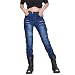 Motorradhose Damen Jeans Stretch – Motorrad Jeans Damen für...
