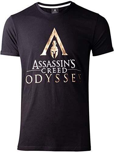 Assassin's Creed T-Shirt Odyssey - Odyssey Logo Men's T-Shirt Black-2XL