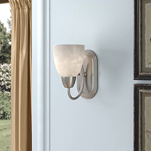 Designers Fountain 15005-1B-35 Torino Wall Sconce, Brushed Nickel #TOP1