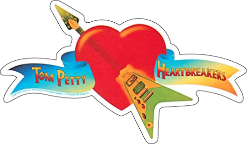 Adhesivo vintage de Tom Petty para tunear tus objetos con estilo musical 2