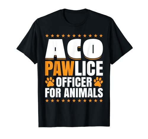Oficial De La Patria Para Los Animales - Oficial De Control Camiseta
