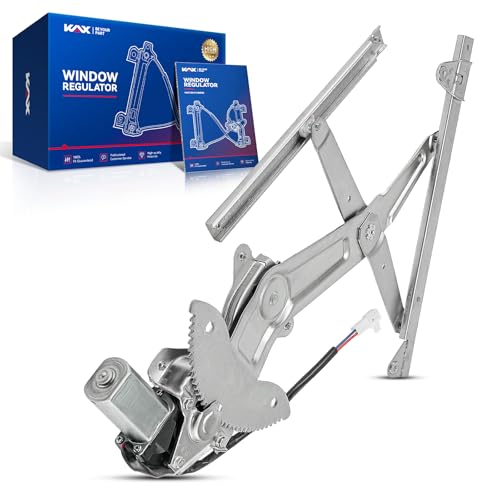 Image of KAX Front Left Power Window Regulator w /Motor Fit for Camry 1997-2001 | Front Left Driver Side 741-721 Power Window Lifter Replaces 69802AA020,6980233010,6981002051