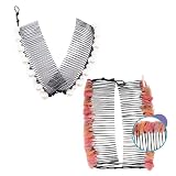 Try Me Pack (2-Pack) - Hair Combs for Thick or Nature Hair - Comfortable all-day hold for updo hairs