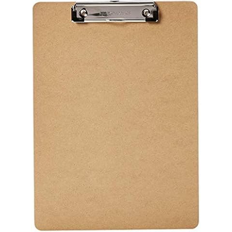 Amazon Basics - Hartplatten-Klemmbrett - 10er-Packung Cover