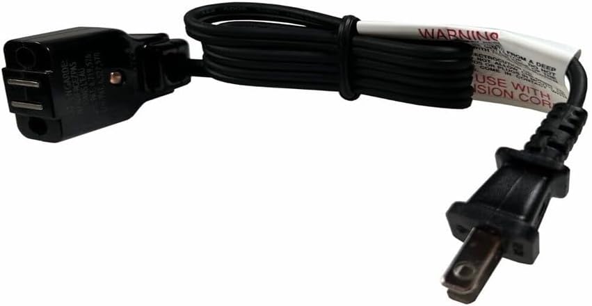 For Presto 05420 Frydaddy Electric Deep Fryer Cord, for farberware deep fryer cord, for presto replacement cord, for fry daddy cord replacement.