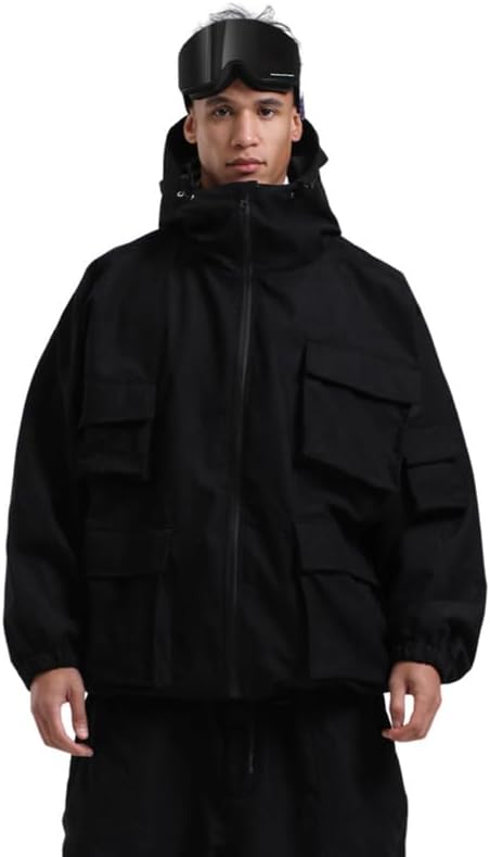 GSOU SNOW フード付きスノーボードウェア GSOU SNOW メンズ スキー