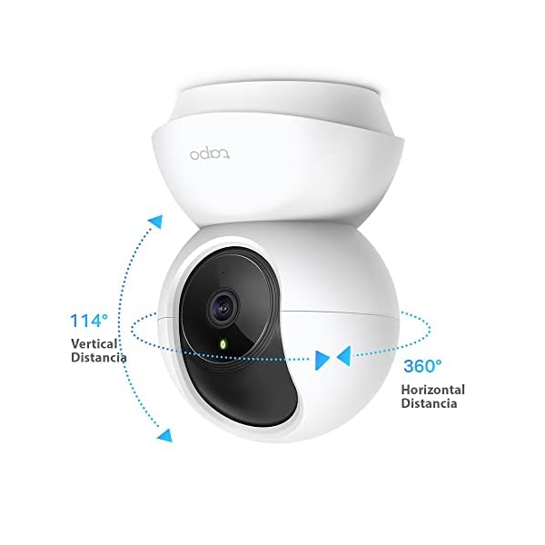 TP-Link TAPO C200 - Cámara IP WiFi 360° Cámara de Vigilancia FHD 1080p - Imagen 3