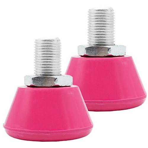 Hemoton Rubber Roller Skate Toe Stoppers 1 Pair Adjustable Brakes