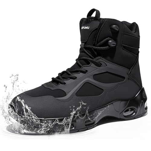 KEFUWU Military Tactical Boots for Men Waterproof Non Slip(7 product image