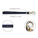 Allzedream Wristlet Strap Genuine Leather Replacement Clutch Purse Key Wrist Lanyard (Blue)