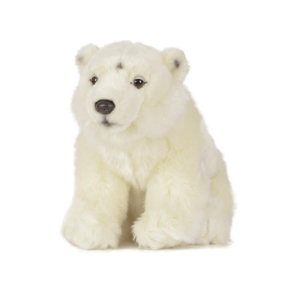 Living Nature-AN503 Living Nature AN503-Oso polar para madre y bebé, color blanco, talla única (Keycraft AN503) , color/modelo surtido