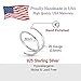 LUCKYJEWUS Double Nose Ring Hoop for Single Piercing, 14k Gold Filled or Sterling Silver Spiral Twist Nose Hoop for Women Girls (Silver -20g, Left Side-8mm)