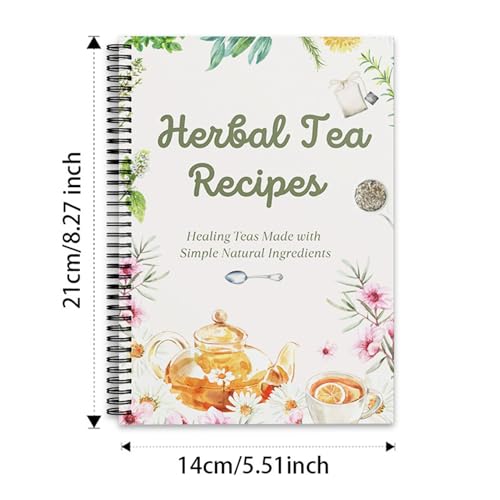 Libro de recetas de té para principiantes con manual de bienestar ilustrado 5