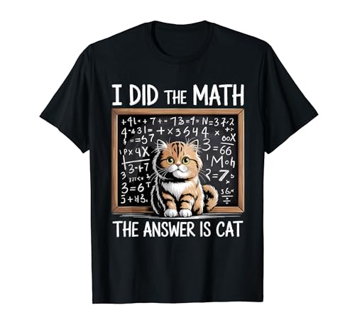 I Did Math The Answer Is Cat ���w �ʔ��� ���w �L T�V���c