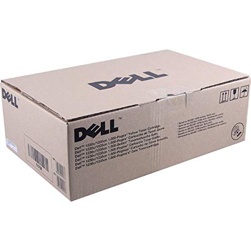Dell Standard Capacity Yellow Toner Cartridge for Dell 1235cn Multifunction Laser Printers (Yield 1,000 Pages)