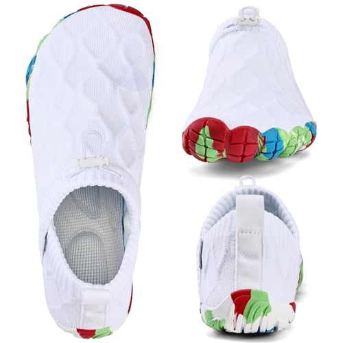 Image of WateLves Barefoot Water Shoes Women Men Minimalist Comfortable Walking Shoes Beach Outdoor Running Sneakers